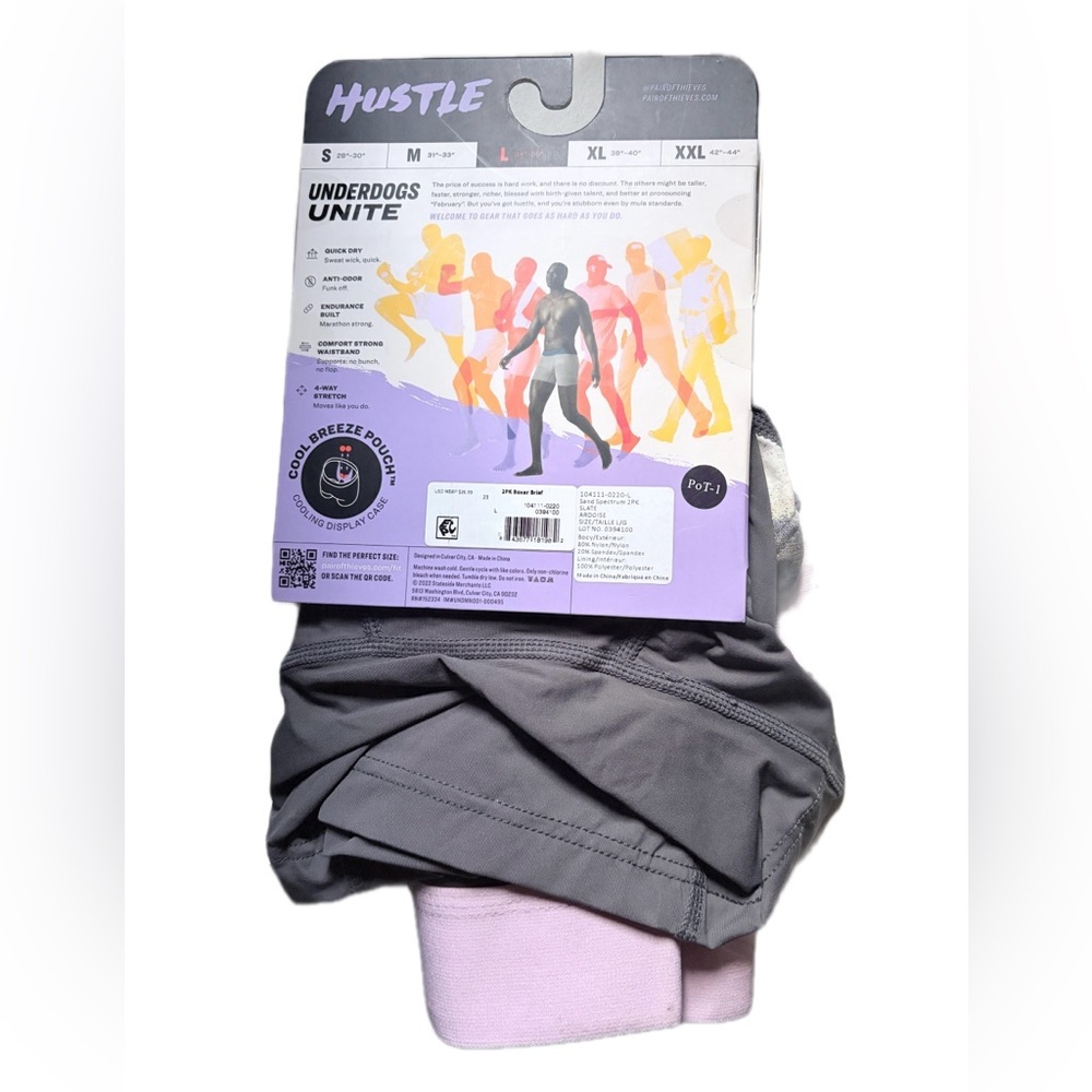 Pair of Thieves Men's Boxer Briefs - Multicolor - Picture 2 of 3